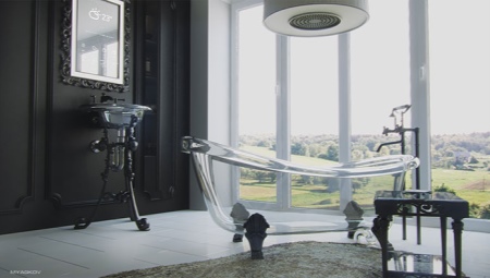 Glass baths: varieties, brands and choices