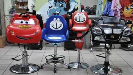 Children's hairdressing chairs: varieties and selection rules