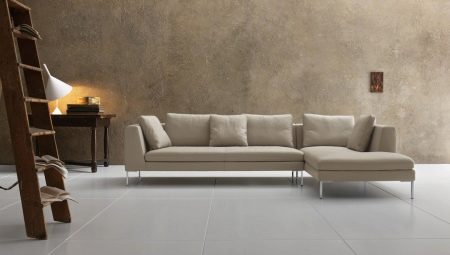 Leg sofas: a variety of types and examples in the interior