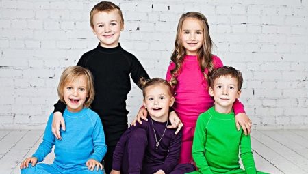 Choosing thermal underwear for children