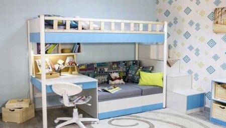 Attic beds with a sofa: what are and how to choose?