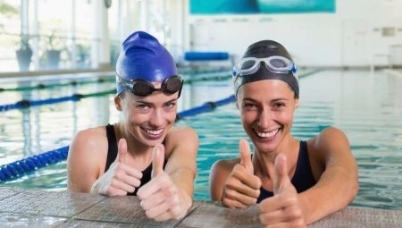 Rubber hats for the pool: purpose, features of choice and wearing