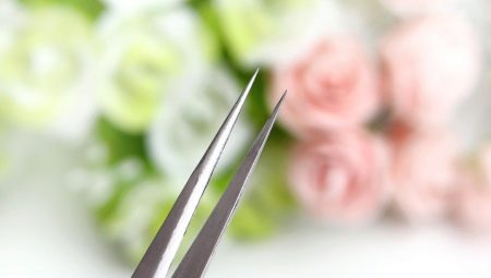 Choose tweezers for eyelash extension