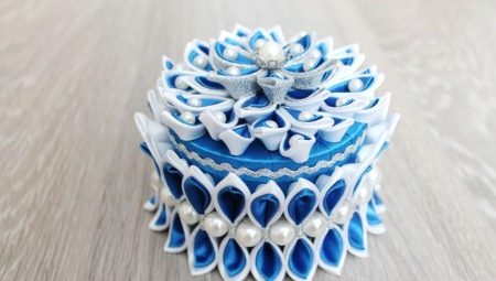 Making a kanzashi box