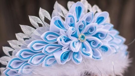 How to make a kanzashi crown and what is needed for this?