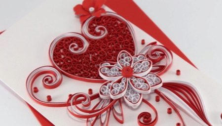How to make a heart out of quilling?