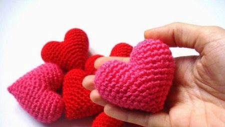 Crochet amigurumi heart: scheme and execution technique