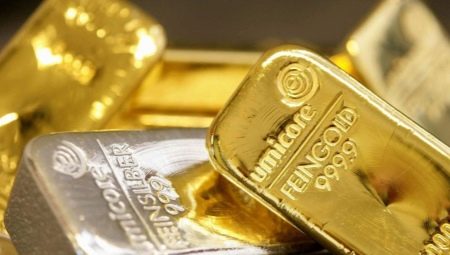 Gold and silver alloy