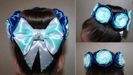 How to make ornaments on a beam using the kanzashi technique?