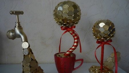 Original coin topiary