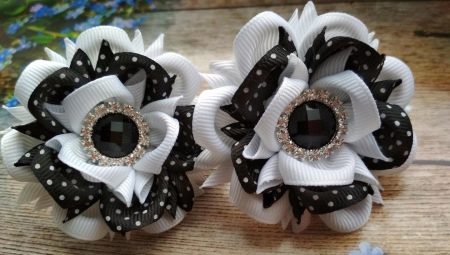 Methods for making kanzashi from rep ribbon