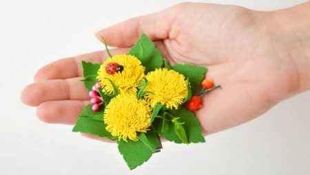 Manufacturing technology of foamiran dandelions