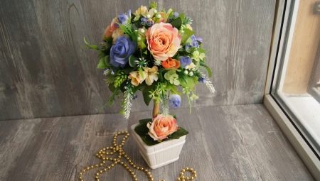 All about artificial flower topiary