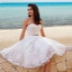 Short wedding dresses - emphasize the beauty of the legs