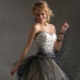 Evening dresses with corset