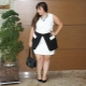 Fashionable dresses for obese women of small and short stature