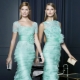 Mint dress: notes of freshness in the image