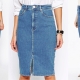 Denim pencil skirts
