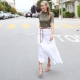 Linen skirts
