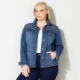 Women's denim jackets large sizes
