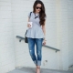 Peplum Sweatshirt
