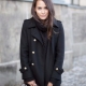 Classic black coat