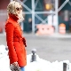 Orange coat