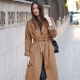 Raglan sleeve coat