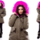 Pink fur parka