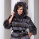 Raccoon fur coat