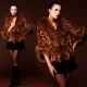 Reed cat fur coat