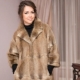 Muskrat fur coat