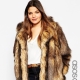 Fur coats for large women
