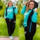 Large size women's tracksuits