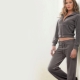 Women's gray tracksuit