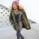 Winter parka for teenage girls