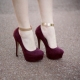 Marsala shoes