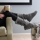 Knitted uggs