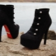 Suede Heeled Ankle Boots