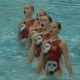 Swimwear for synchronized swimming