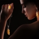Amber Earrings