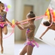 Sewing swimwear for rhythmic gymnastics