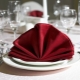 How to put napkins on a festive table beautifully?