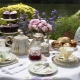 Properly serving a tea table