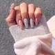 Beige manicure with sparkles: the best ideas and new design