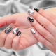 Black and white manicure: the secrets of creating a unique design and beautiful design ideas