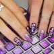 Design Ideas for Lilac Manicure