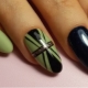 Interesting ideas for creating a pistachio manicure