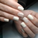 Interesting options for manicure milky