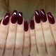 Exquisite Marsala Color Manicure Ideas